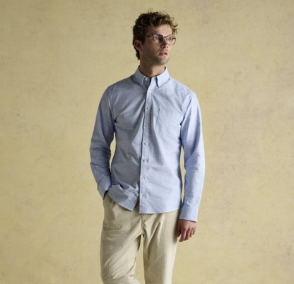 Blue Check Oxford Shirt