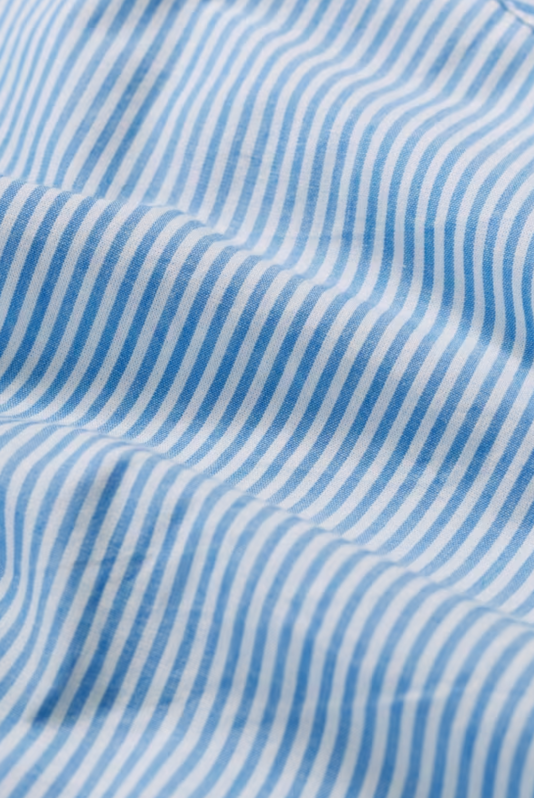 Sea Path Oversized Poplin Shirt