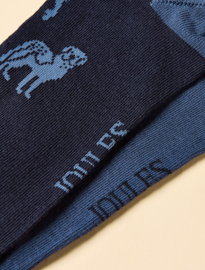 Kingsbury Blue 2 Pack Socks