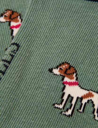 Everyday Green/Blue 2 Pack Socks