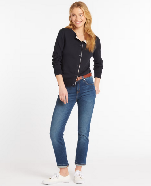 Barbour Essential Slim Jeans Worn Blue