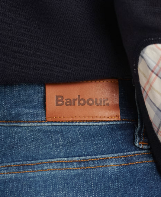 Barbour Essential Slim Jeans Worn Blue