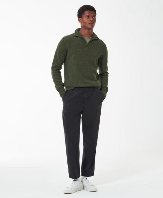 Essential Wool Half Zip Sweater