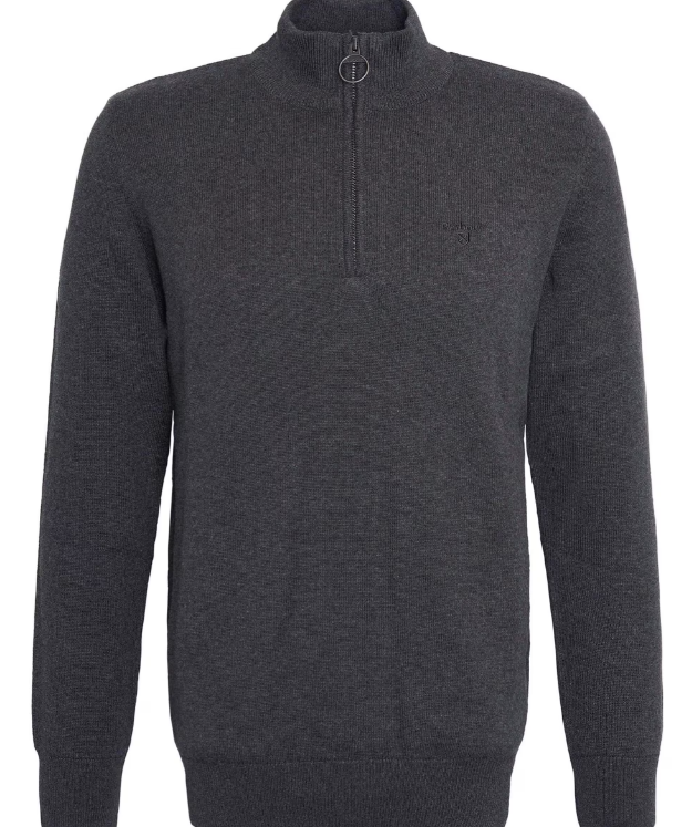 Cotton Half Zip Sweater