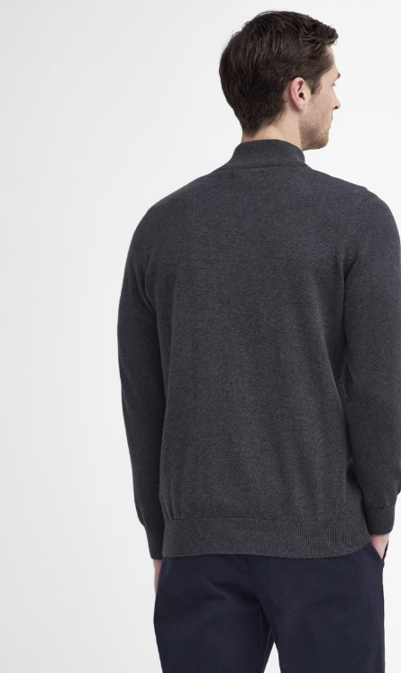 Cotton Half Zip Sweater