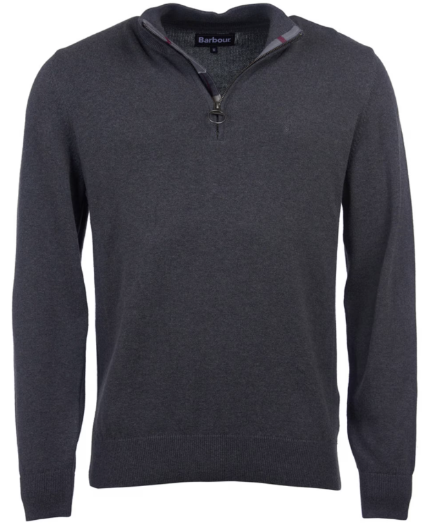 Cotton Half Zip Sweater