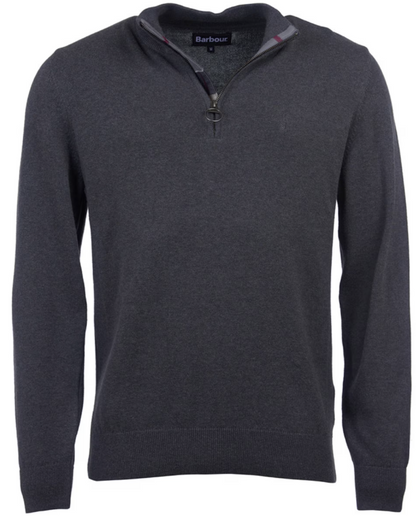 Cotton Half Zip Sweater