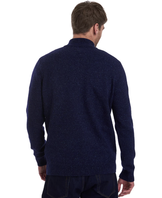Barbour Tisbury Half Zip Sweater Navy