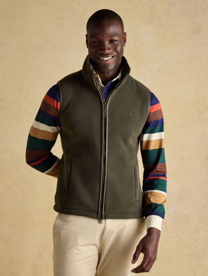 Heritage Green Fleece Gilet