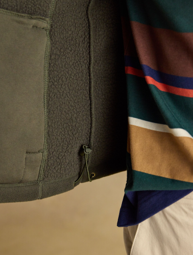 Heritage Green Fleece Gilet