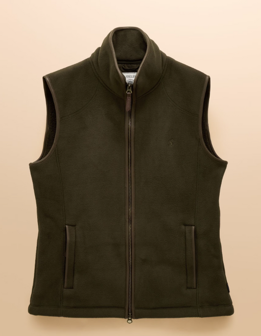 Joules Fleece Gilet Heritage Green