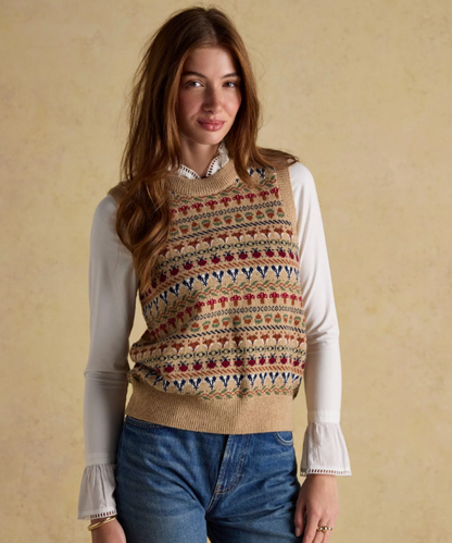 Woodland Oatmeal Tank Top