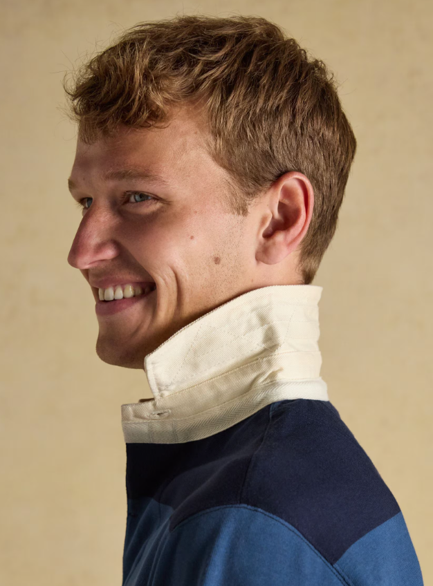 Blue Stripe Rugby Shirt