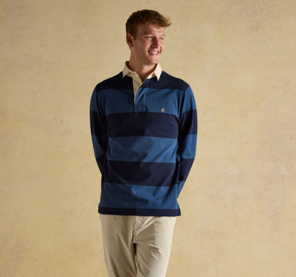 Blue Stripe Rugby Shirt