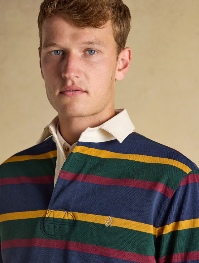 Multi Stripe Rugby Shirt