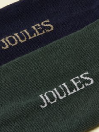 Kingsbury Multi Stripe 2 Pack Socks