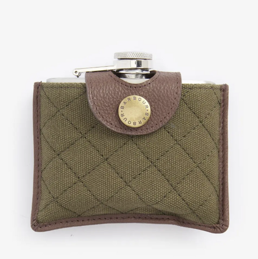 Padbury Quilted Hip Flask