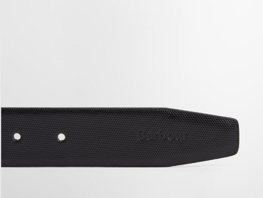 Barbour Westdale Leather Belt Black