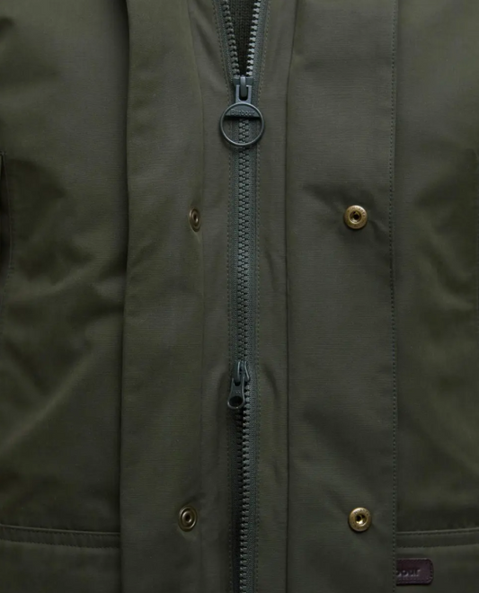 Barbour Farlam Waterproof Jacket Olive