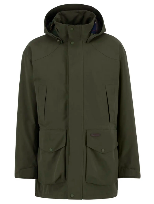 Barbour Farlam Waterproof Jacket Olive