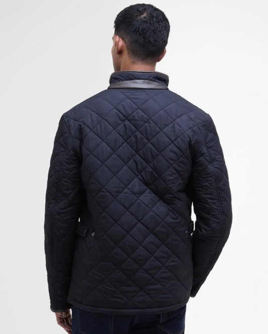 Barbour Powell Quilted Jacket Navy