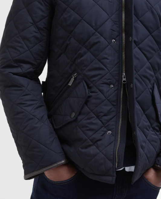 Barbour Powell Quilted Jacket Navy