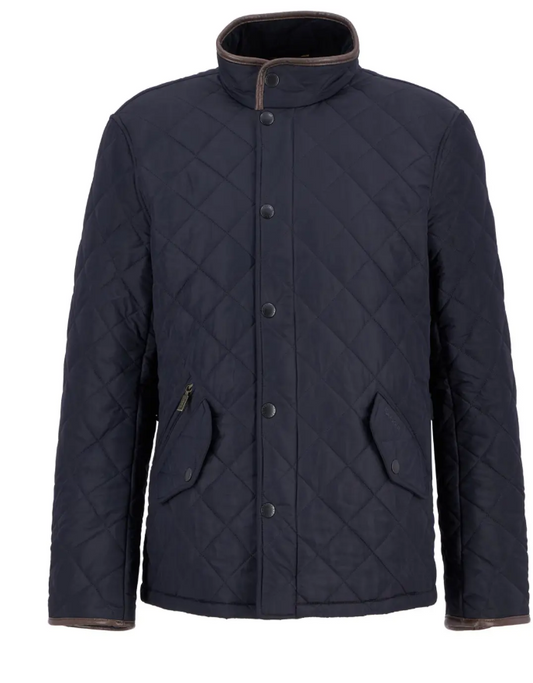 Barbour Powell Quilted Jacket Navy
