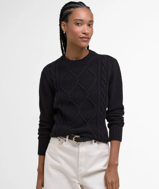 Burne Argyle Crew Neck Jumper