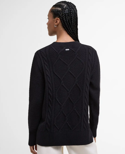 Burne Argyle Crew Neck Jumper