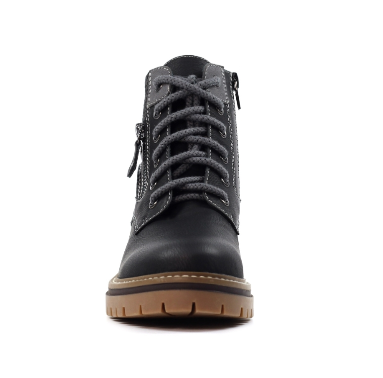 Caramel Black Waterproof Boots