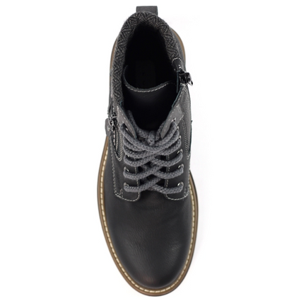 Caramel Black Waterproof Boots