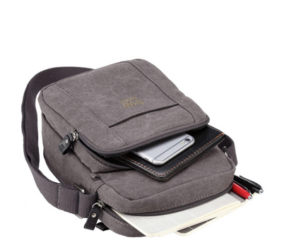 Classic Canvas Across Body Bag