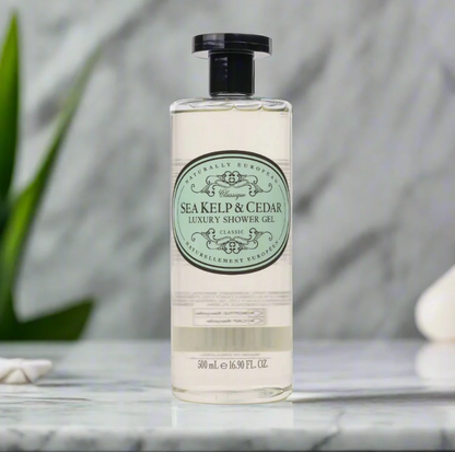 Naturally European Sea Kelp & Cedar Shower Gel