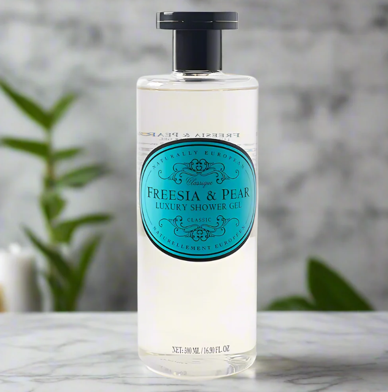 Naturally European Freesia & Pear Shower Gel