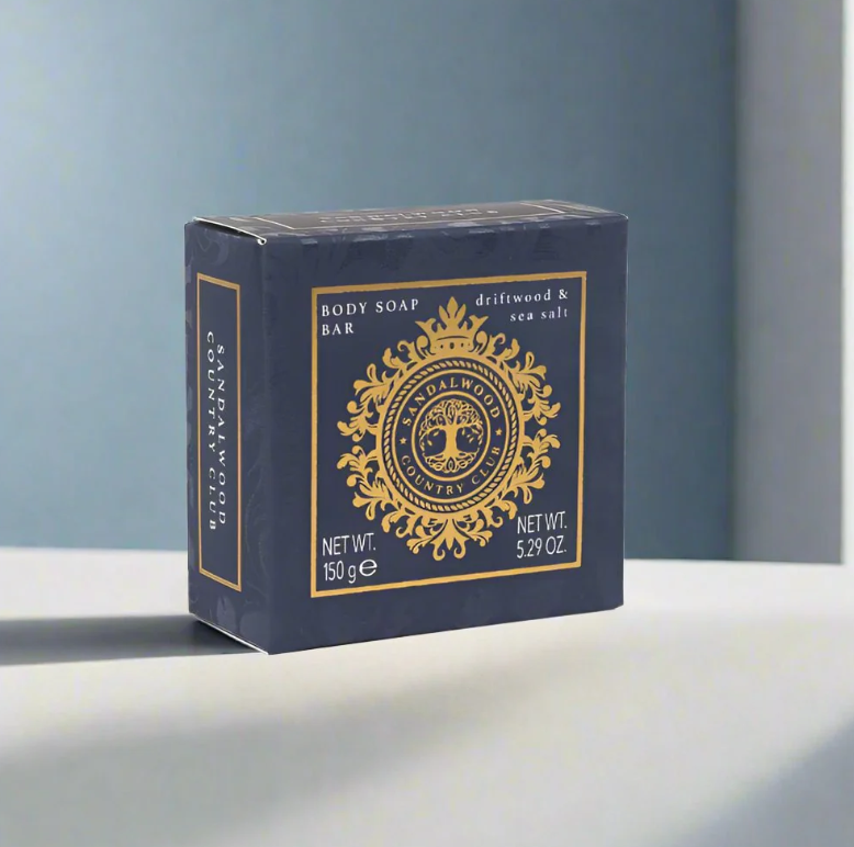 Sandalwood Country Club Driftwood & Sea Salt Soap Bar