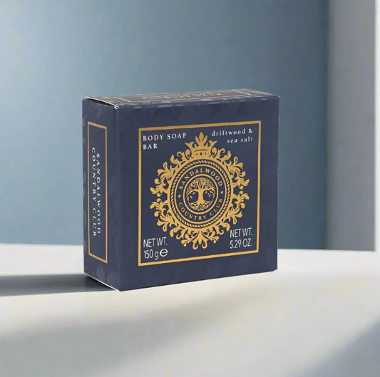 Sandalwood Country Club Driftwood & Sea Salt Soap Bar
