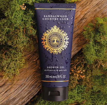 Sandalwood Country Club Driftwood & Sea Salt Shower Gel
