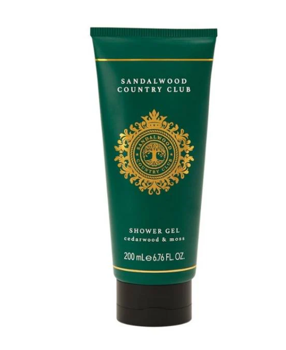 Sandalwood Country Club Cedarwood & Moss Shower Gel