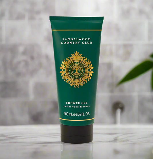 Sandalwood Country Club Cedarwood & Moss Shower Gel