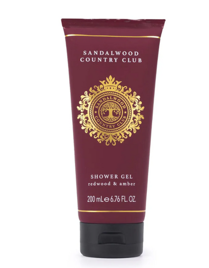 Sandalwood Country Club Redwood & Amber Shower Gel