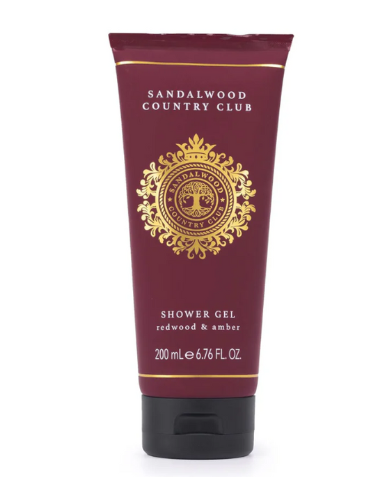 Sandalwood Country Club Redwood & Amber Shower Gel