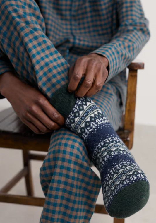 Men's Knitted House Socks
