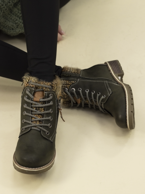 Millie Olive Waterproof Boots