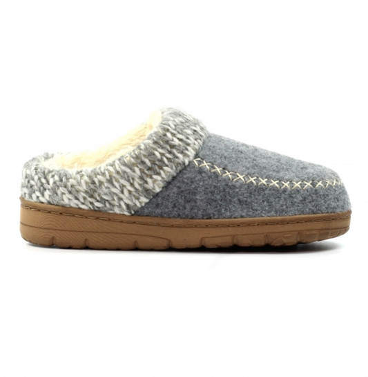 Lunar Shoes Albany Slippers Grey