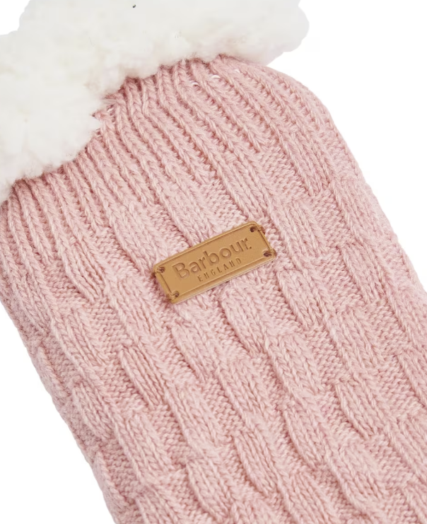 Cable Knit Lounge Socks