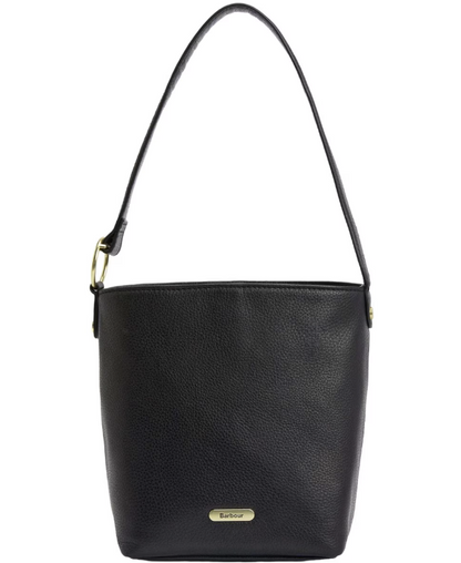 Cedar Leather Bucket Bag