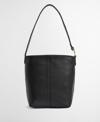 Cedar Leather Bucket Bag