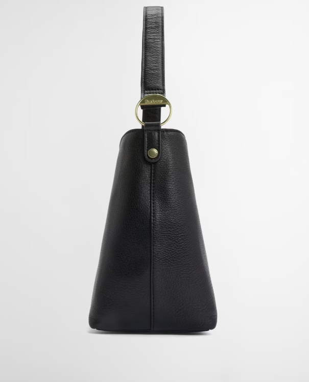 Cedar Leather Bucket Bag