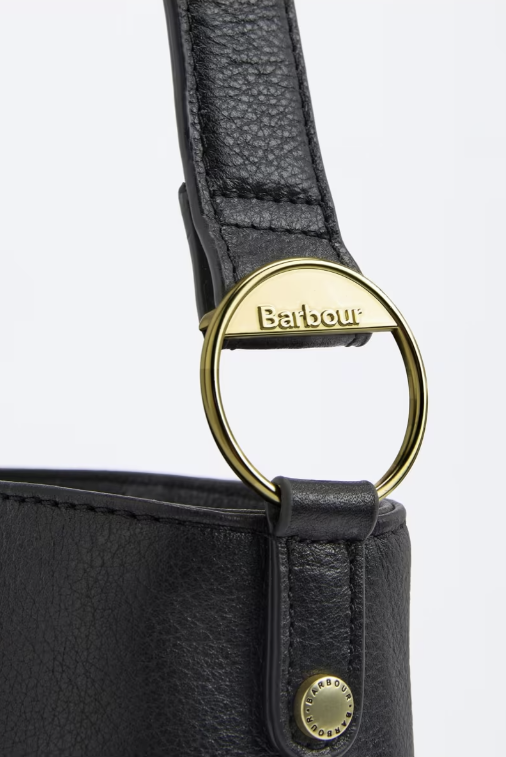 Cedar Leather Bucket Bag