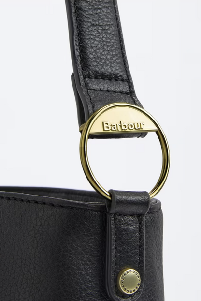 Cedar Leather Bucket Bag